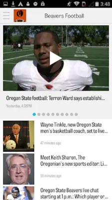 Beavers FB android App screenshot 2